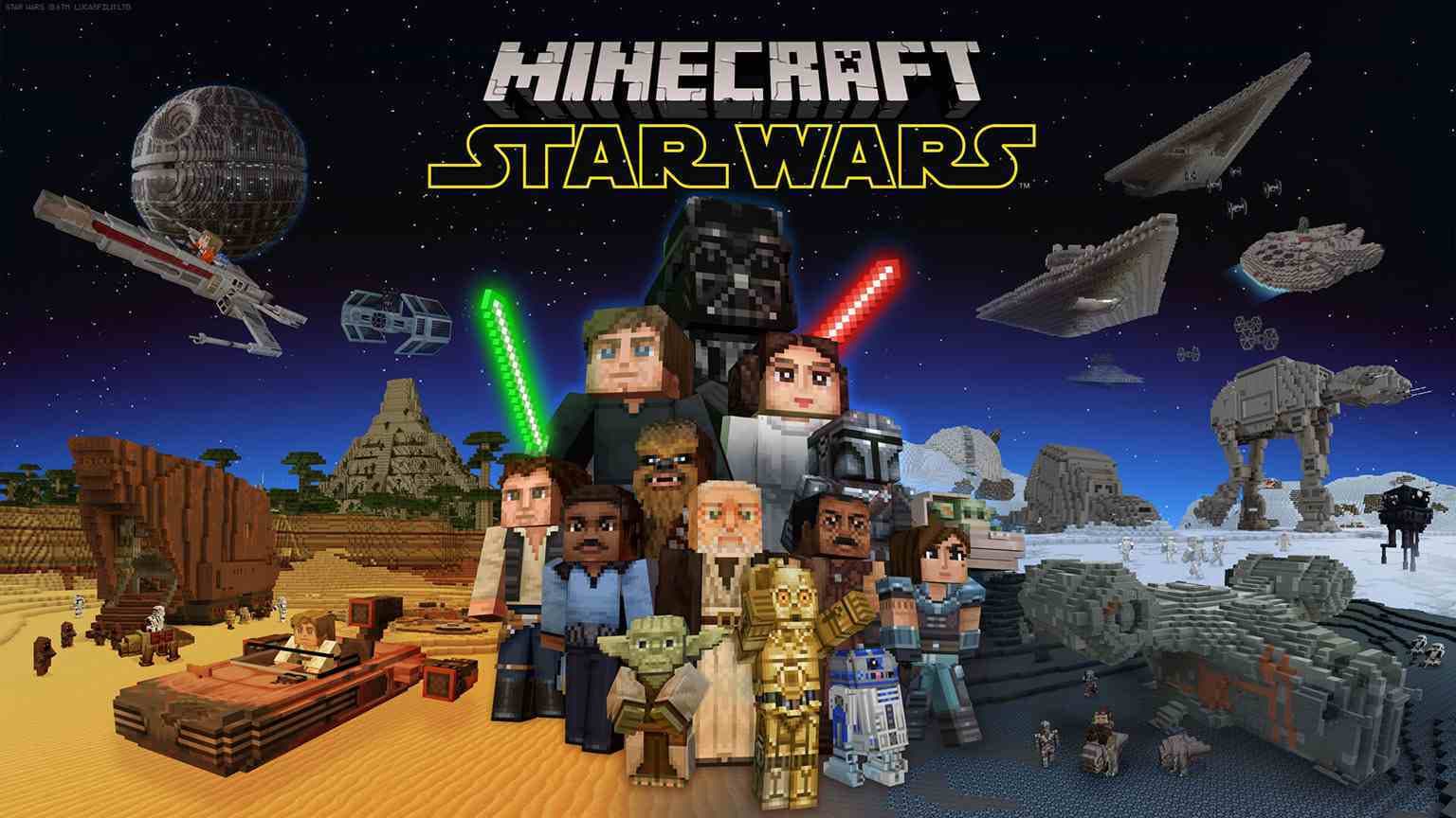 Star Wars en Minecraft: descubre los mods más populares
